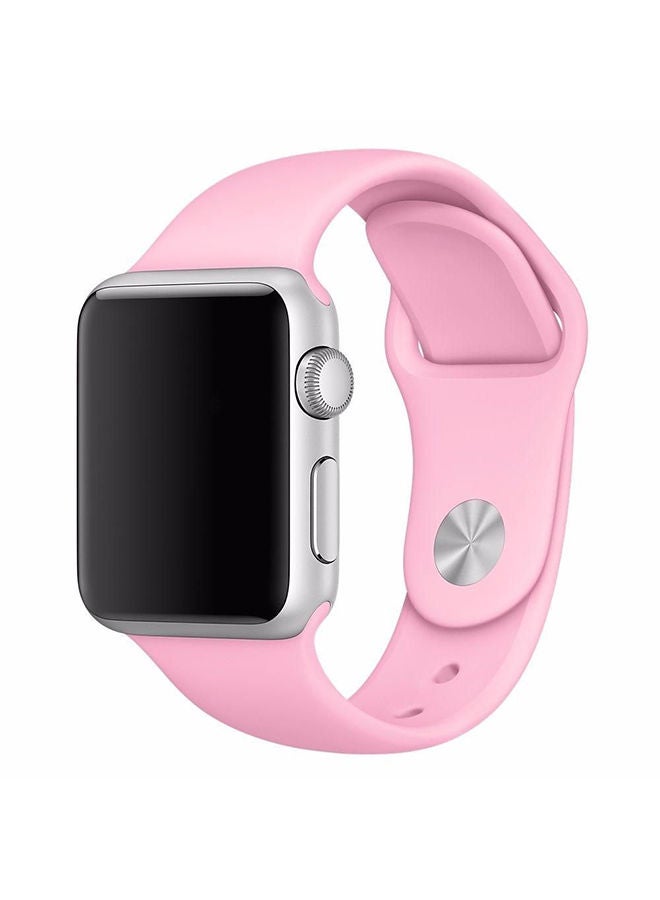 NIBEMINENT Sport Strap For Apple Watch 38mm Pink - Image 1