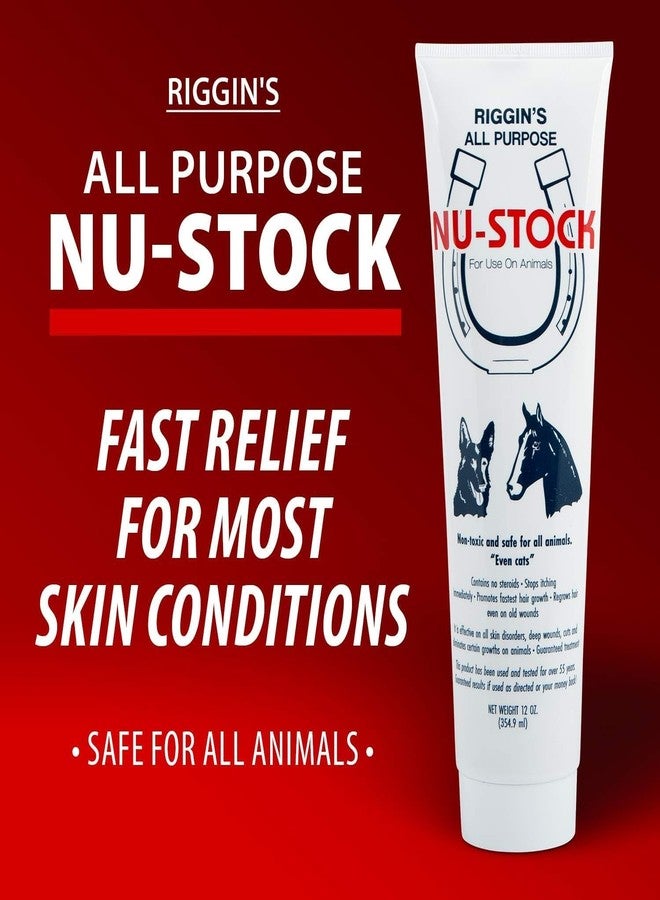 Riggins Nu-Stock Wound Cream for All Animals 12oz. - Image 4