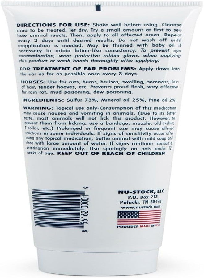 Riggins Nu-Stock Wound Cream for All Animals 12oz. - Image 5