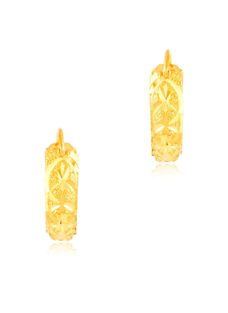 BAFLEH JEWELLERY Exquisite 22kt Gold Bali Earrings Collection  - Image 2