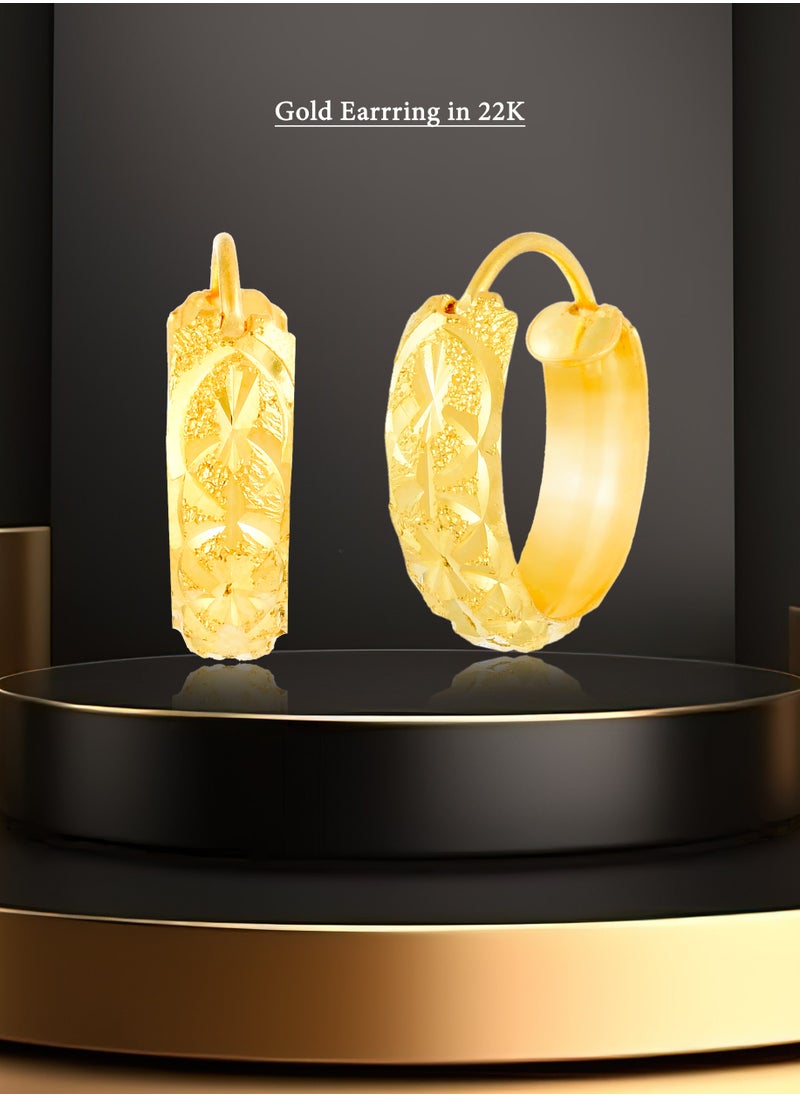 BAFLEH JEWELLERY Exquisite 22kt Gold Bali Earrings Collection  - Image 4