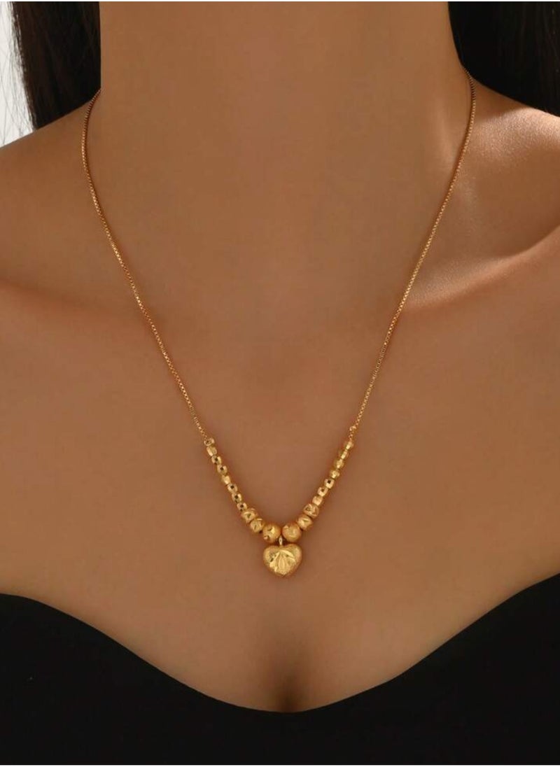 GOLDMAX 21k Gold Plated Necklace For Women  - Image 2