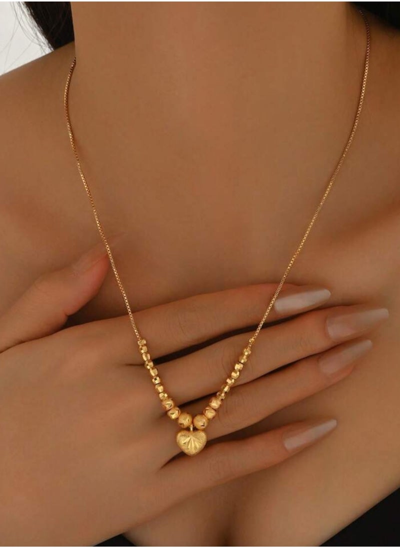 GOLDMAX 21k Gold Plated Necklace For Women  - Image 3