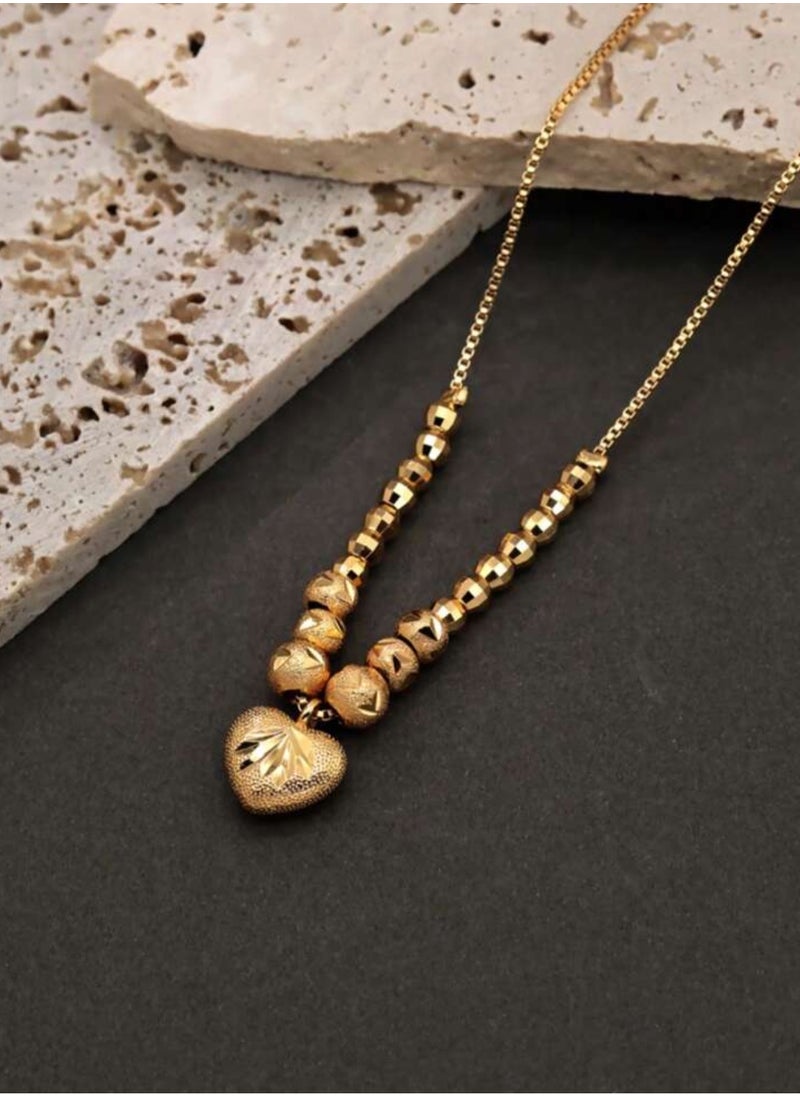 GOLDMAX 21k Gold Plated Necklace For Women  - Image 4