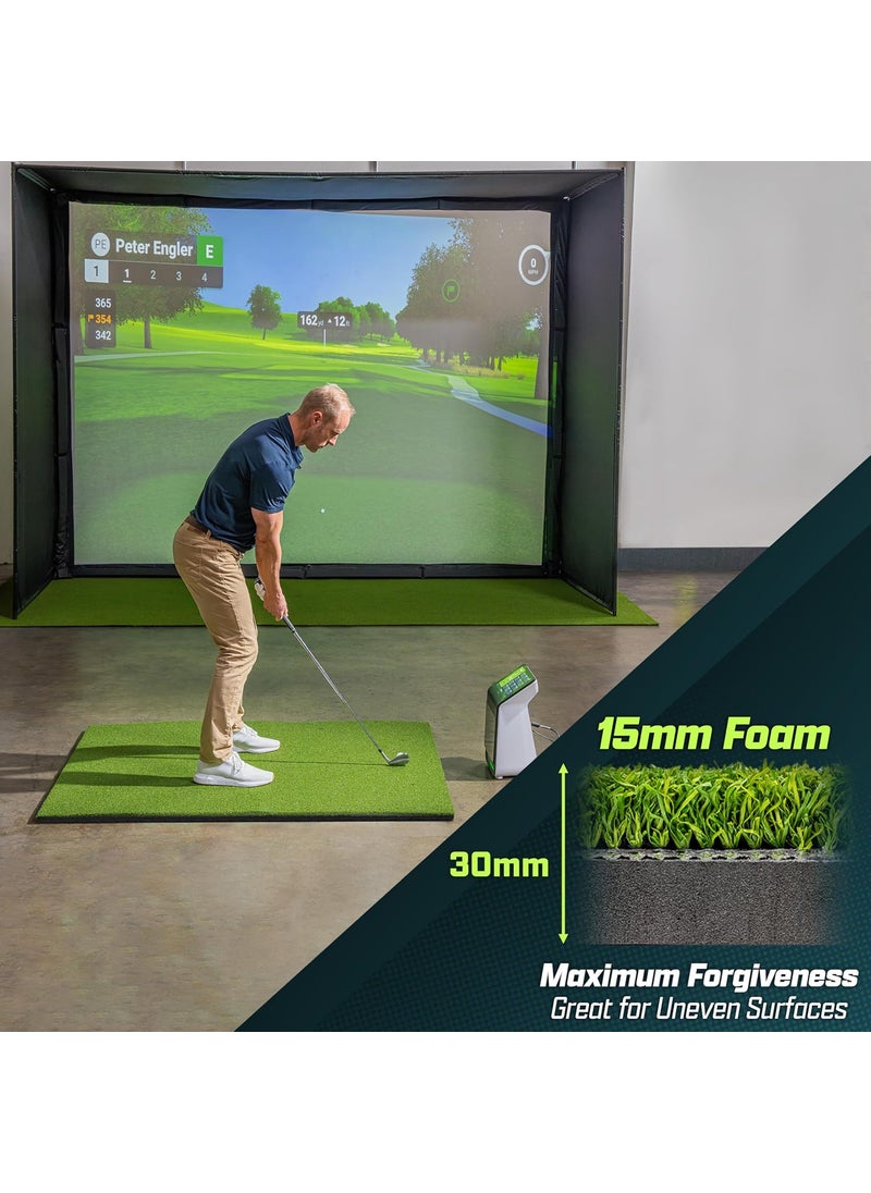 GoSports GoSports Elite Golf Hitting Mats for IndoorOutdoor Practice  Choose Size  Turf Driving Range Mats for Golf Simulators and Practice  - Image 4