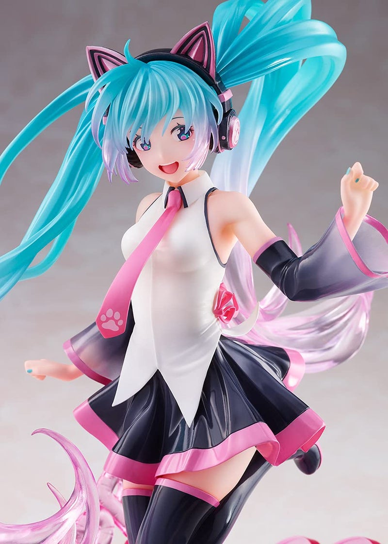 Taito Hatsune Miku Birthday2021 AMP ~Happy Cat ver~ Prize Figure, Multiple Colors (T83673) - Image 2
