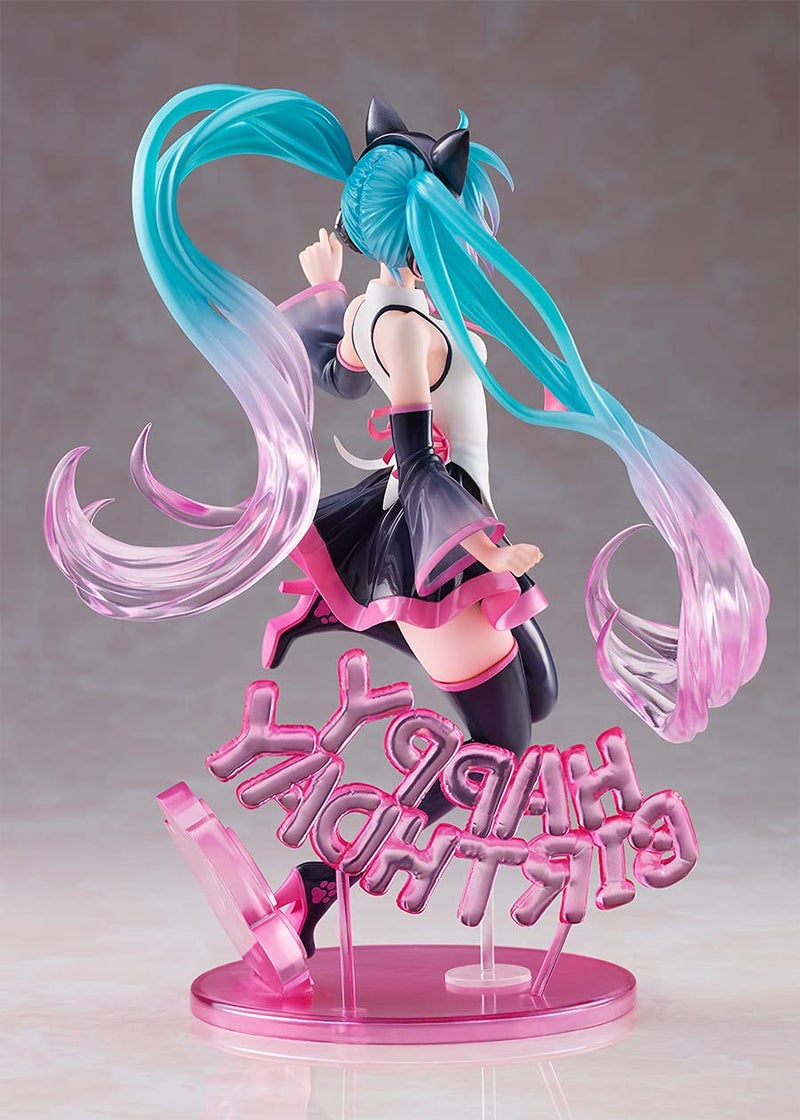 Taito Hatsune Miku Birthday2021 AMP ~Happy Cat ver~ Prize Figure, Multiple Colors (T83673) - Image 4