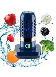 Fruit and Vegetable Washing Machine, Aquapure Fruit Vegetable Cleaner Veggie Wash Device, Capsule Fruit and Vegetable Purifier in Water, Small Portable Home Gadgets
