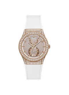 GUESS Guess Womens Multi-function RoseGold Dial Princess Watch - GW0439L3  - Image 1