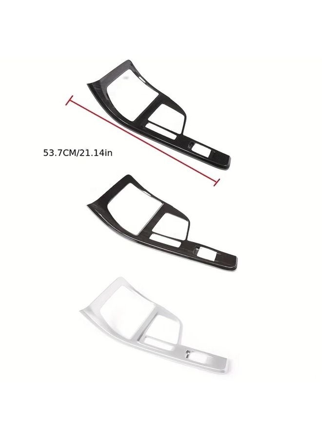 لوحة ناقل الحركة بنمط ألياف الكربون لسيارة بي إم دبليو X1 موديل F48 2016-2019 مع تحديث ABS للجانب الأيسر - Image 2