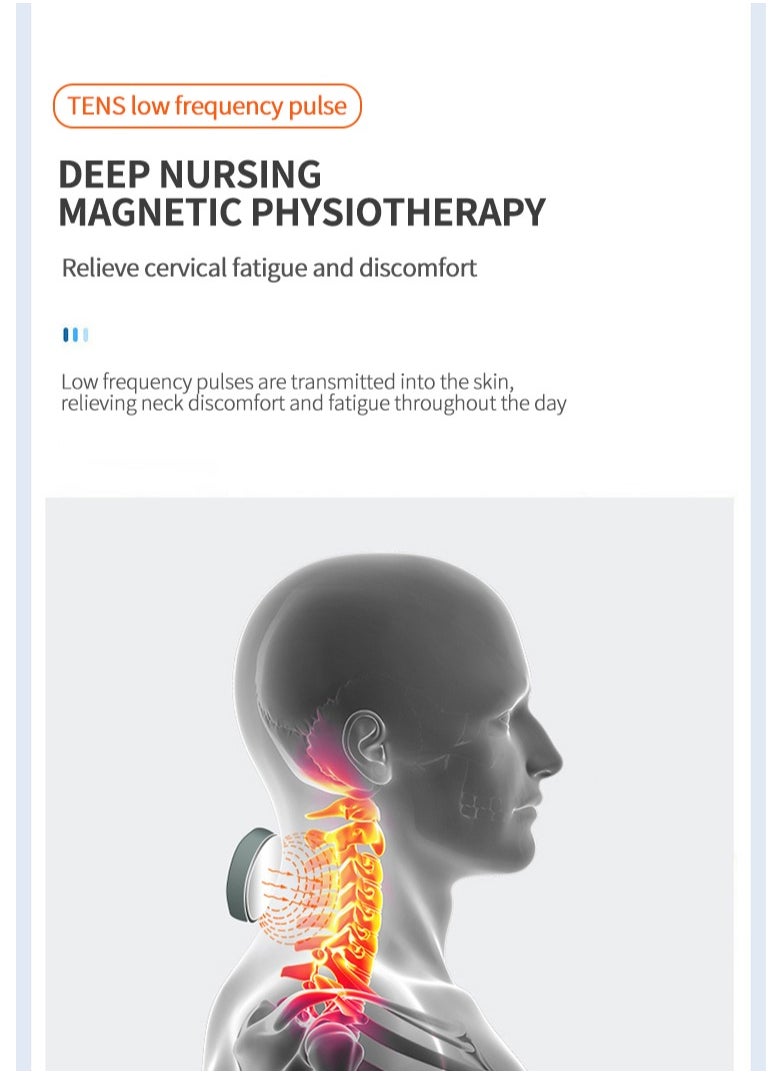 Intelligent pulse shoulder and neck therapy hot compress cervical spine massager  - Image 3
