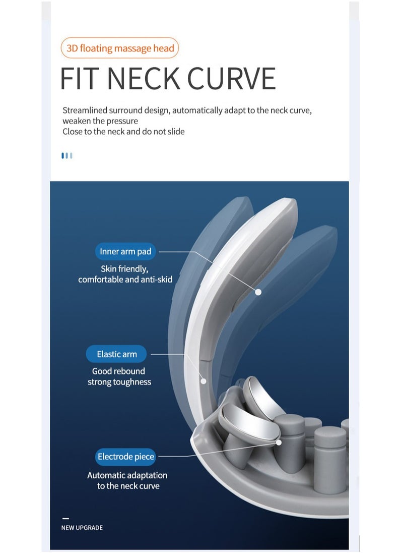 Intelligent pulse shoulder and neck therapy hot compress cervical spine massager  - Image 5