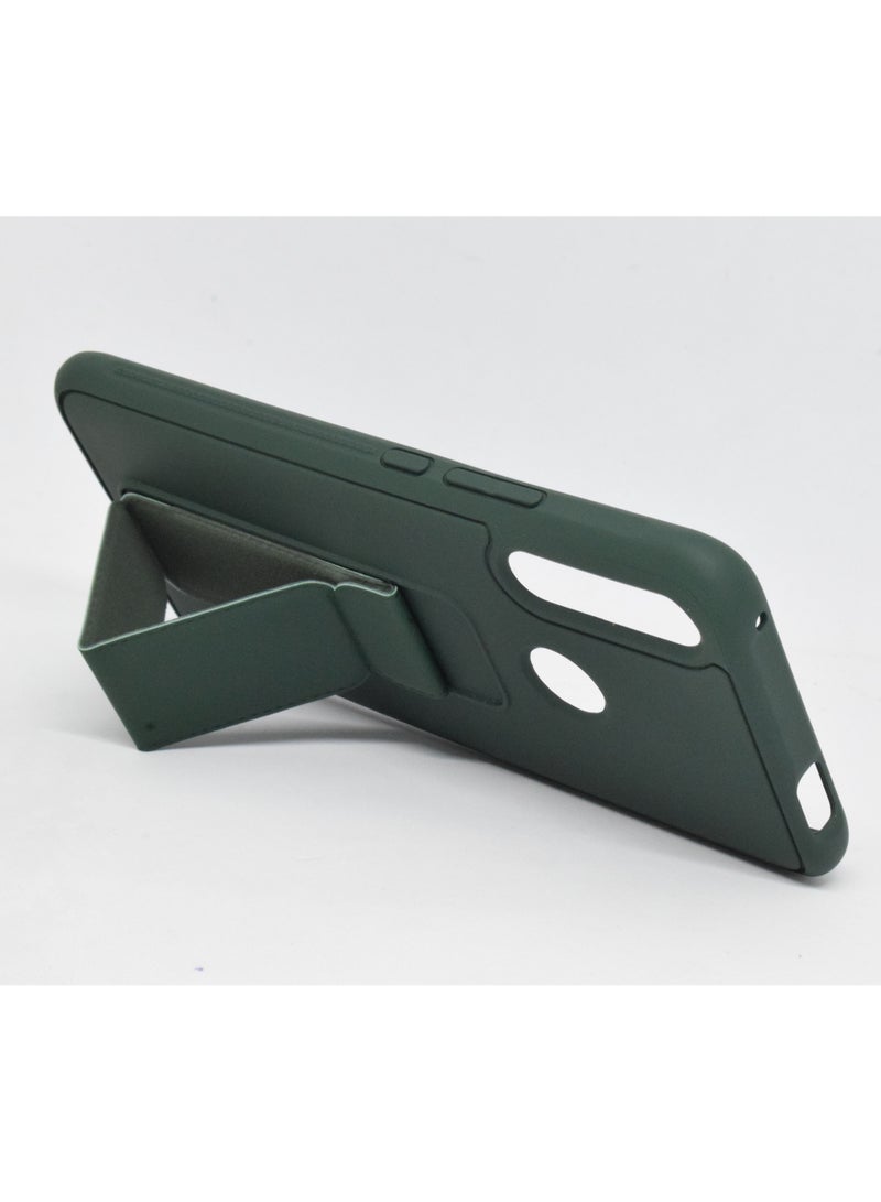 BORTONY Fully Covered With Finger Grip Stand Holder Anti Slip Shockproof Protective Case Cover For Huawei Y9 Prime 2019 - Image 3