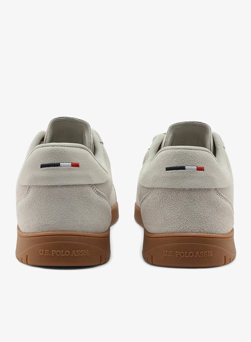 U.S. Polo Assn. Stone Men's Stone Low-Top Sneaker - Lightweight Stylish Lace-Up Design with Comfort Cushioned Sole for Everyday Wear for Men | Best Price UAE