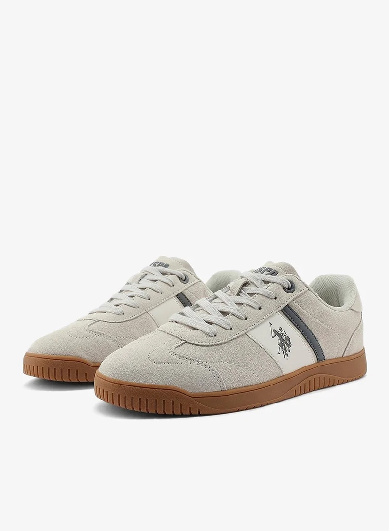 U.S. Polo Assn. Stone Men's Stone Low-Top Sneaker - Lightweight Stylish Lace-Up Design with Comfort Cushioned Sole for Everyday Wear for Men | Best Price UAE