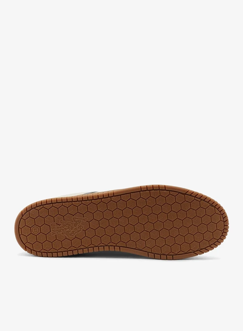 U.S. Polo Assn. Stone Men's Stone Low-Top Sneaker - Lightweight Stylish Lace-Up Design with Comfort Cushioned Sole for Everyday Wear for Men | Best Price UAE