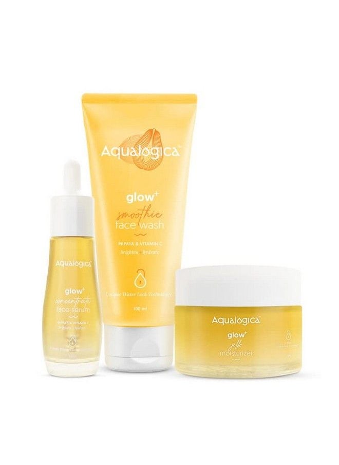 Aqualogica - All In One Essentials Kit Face Wash (100G) ; Face Serum (3Oml) ; Gel Moisturizer (50G) - Image 1