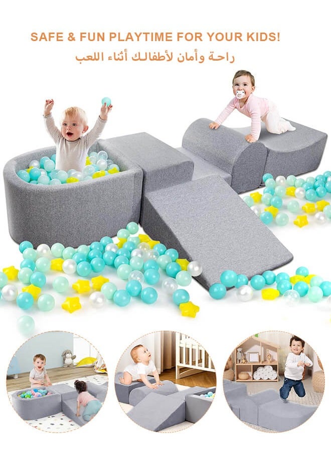 Aurlar - Soft Play Couch for Toddlers – Montessori Foam Climbing Activity Center, Indoor Playground Sofa for Kids, Educational and Safe - Image 1