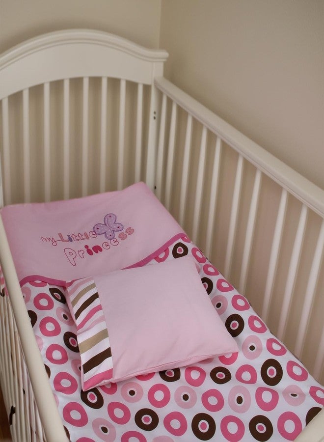 BLOOMSTAR Baby Crib Bedding Set Bed Linen 2pcs Toddler Crib Duvet Cover Set,100% Cotton Poplin, 40x48 Duvet & 12x18 Pillowcase, Soft Embroidery Infant Quilt Cover Baby Bedding - Image 5