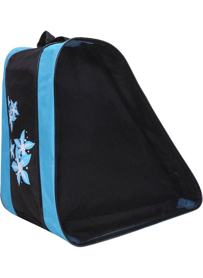 Roller Skate Carry Bag Large Capacity Durable Storage Padded Nylon Zipper Case for Ice Skates Inline Skates Travel and Home Use - Image 1