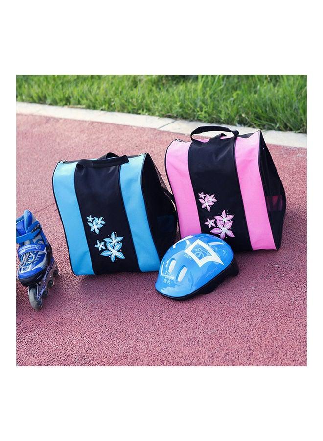 Roller Skate Carry Bag Large Capacity Durable Storage Padded Nylon Zipper Case for Ice Skates Inline Skates Travel and Home Use - Image 5