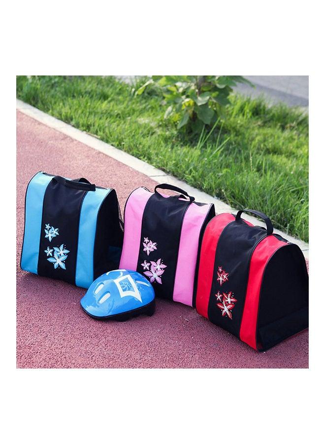 Roller Skate Carry Bag Large Capacity Durable Storage Padded Nylon Zipper Case for Ice Skates Inline Skates Travel and Home Use - Image 2