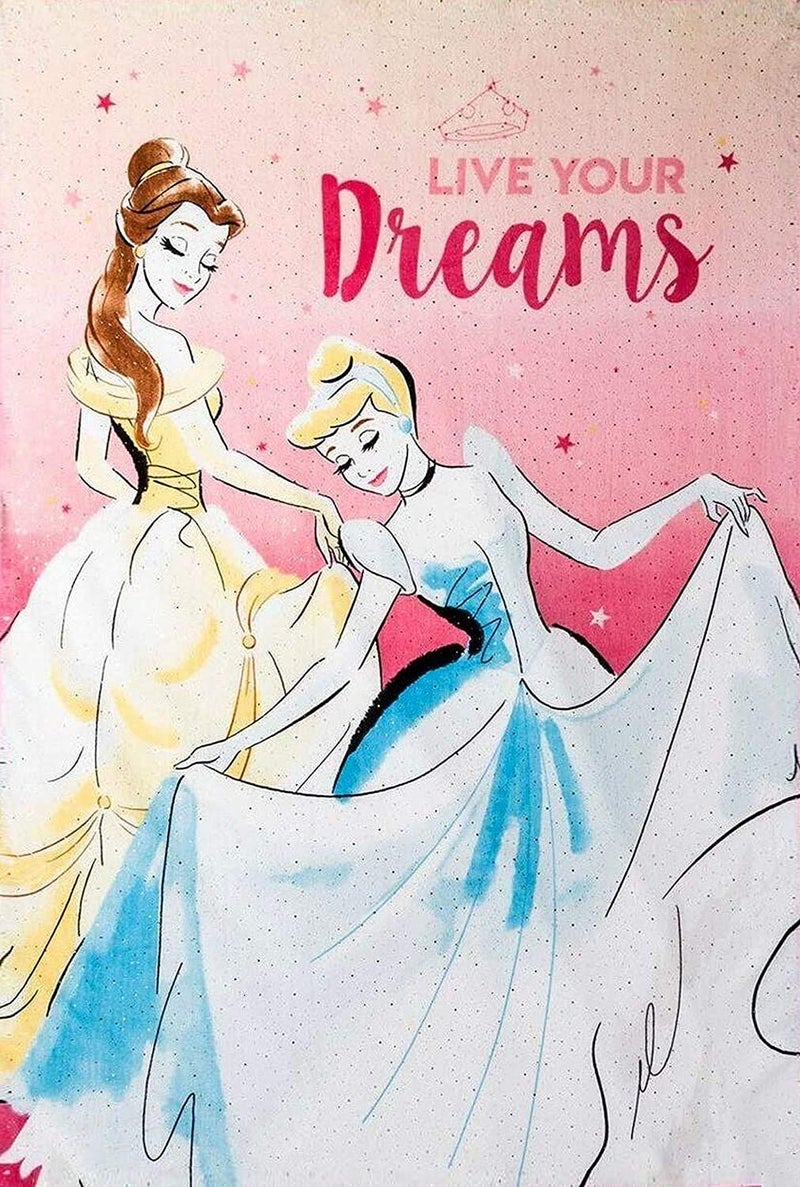 Disney Disney Princess Blanket Oversized Twin Throw 62"" x 90""