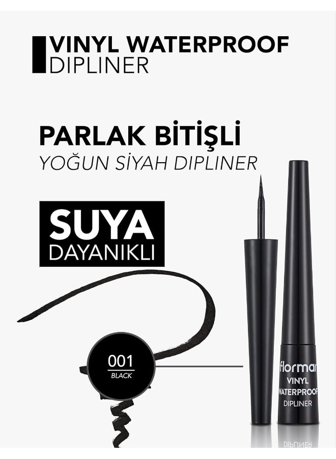 flormar Vinyl Waterproof Dipliner Black - Image 4