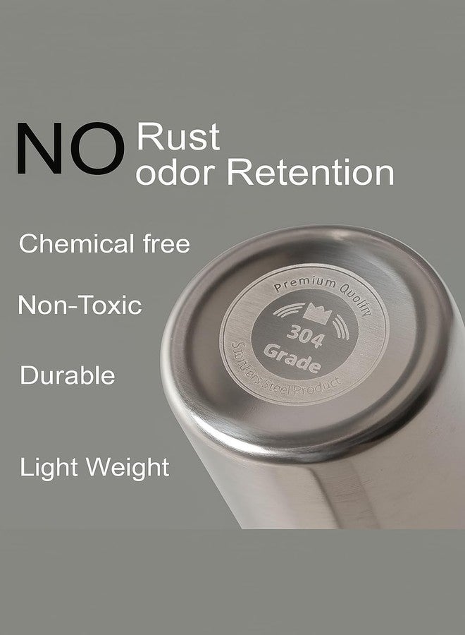 CUTEABLY زجاجة رضاعة أطفال من الفولاذ المقاوم للصدأ بتصميم أنيق | زجاجة واسعة الفم مضادة للمغص للأطفال حديثي الولادة والأطفال | خالية من الصدأ، وخالية من مادة BPA (150 مل) - Image 3