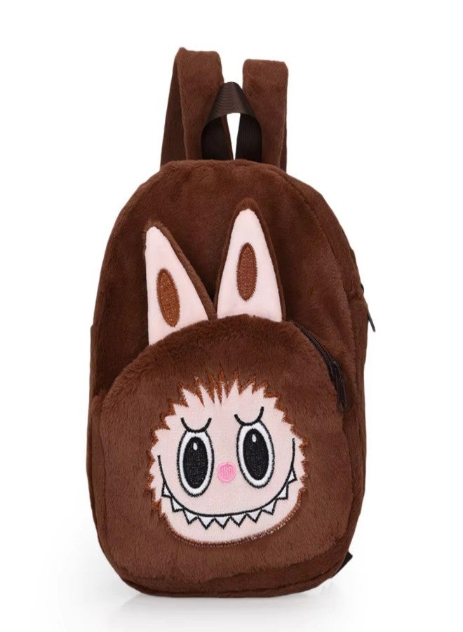 Adorable Cartoon Character Plush Shoulder Bag for Kids - Image 1