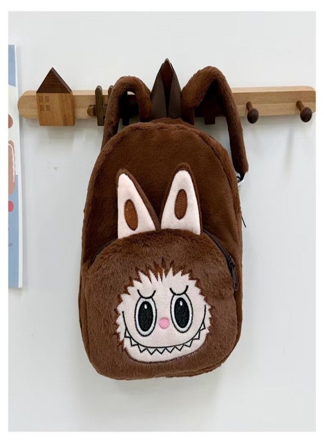 Adorable Cartoon Character Plush Shoulder Bag for Kids - Image 3