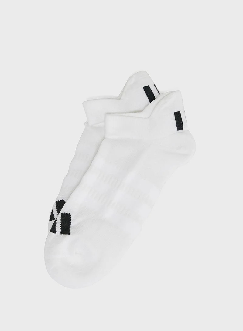 Adidas 6 PK ANKLE White Golf SOCKS for Men - 6508