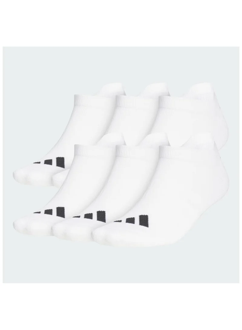 Adidas 6 PK ANKLE White Golf SOCKS for Men - 6508