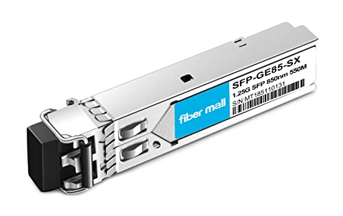 fiber mall 1G SFP SX for HPE ProCurve J4858C J4858B J4858A HPE Aruba J4858D 1000BASE-SX SFP LC Mini-GBIC 850nm 550m Multimode Transceiver Module - Image 1