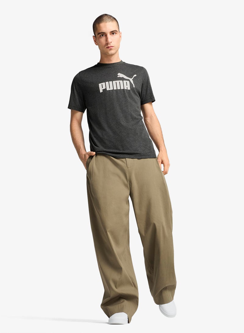 PUMA Essential No. 1 Logo Heather T-Shirt - Image 3