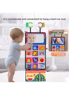 Generic Baby Early Education Desk Calendar Cloth Book Baby Head-up Training Hanging Tear-free Paper Baby Enlightenment Early Education Toys-Color:1022-70 Calendar Cloth Book  - Image 2
