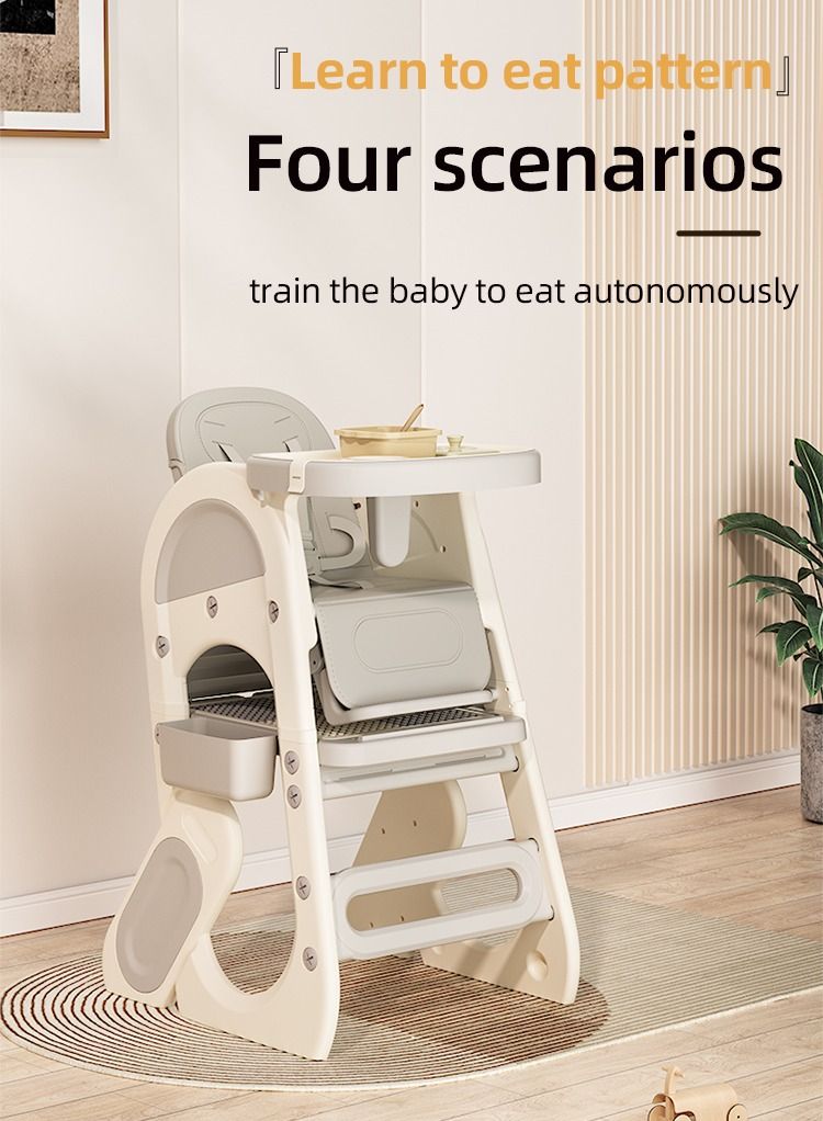 Generic Innovation Versatile Dining Chair, Study Table With Drawing And Building Blocks, Using Throughout childhood Until 8 Years Old  - Image 5