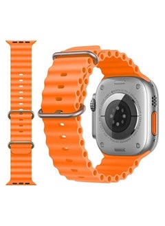 Sport New Silicone Band Compatible with Apple Watch Ultra Ocean 42/44/45/49mm Strap for iWatch Series Ultra 8 7 6 5 SE