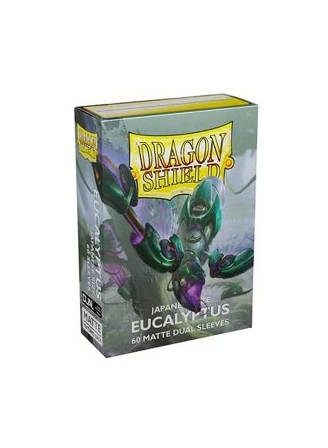 dragon shield Arcane Tinmen Dragon Shield Japanese Size Sleeves Matte Dual Eucalyptus 60Ct Card Sleeves Smooth & Tough Compatible With Pokemon Yugioh & Magic The Gathering Mtg Tcg Ocg (At15149)  - Image 2