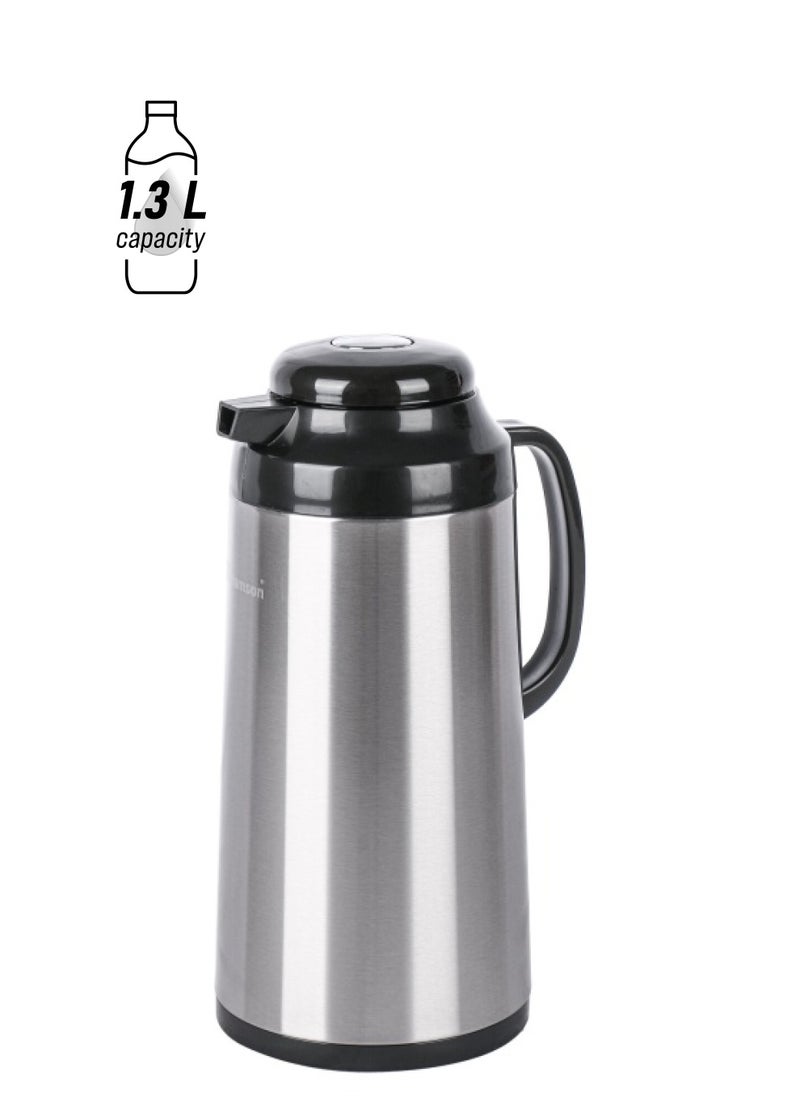 NAMSON Vacuum Flask 1.3L Hot And Cold | Double Walled | Thermalsteel | Na-7735  - Image 1