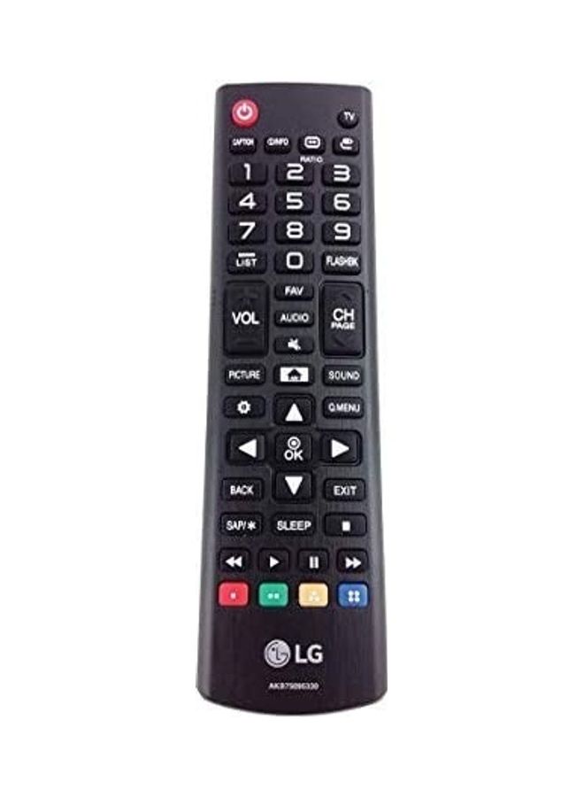 HuHa Remote Control For Almost All LG Television Sets Black