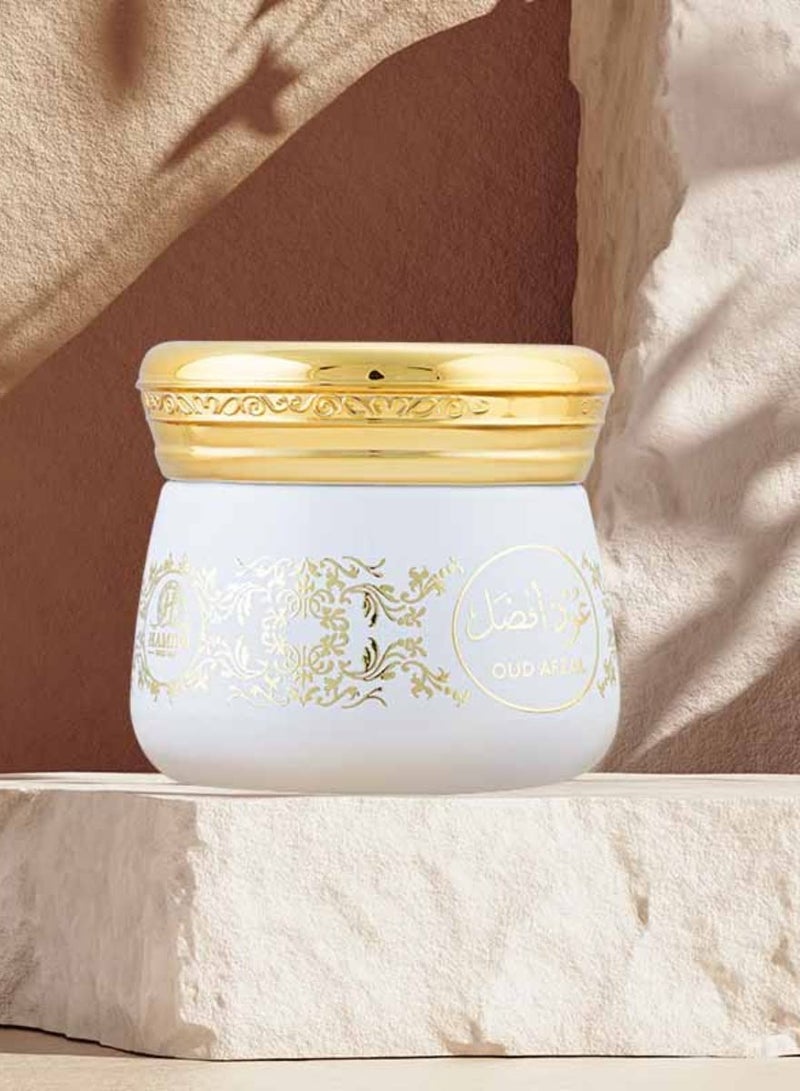 HAMIDI حميدي أفزل معطر 100% عود بخور شرقي 40 جرام رائحة تدوم طويلاً خالية من الدخان جمال منعش من الطبيعة - Image 2