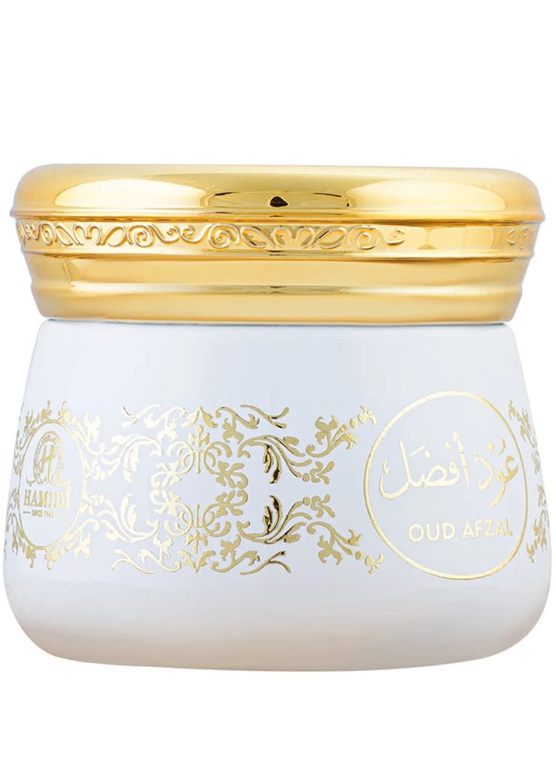 HAMIDI حميدي أفزل معطر 100% عود بخور شرقي 40 جرام رائحة تدوم طويلاً خالية من الدخان جمال منعش من الطبيعة - Image 1