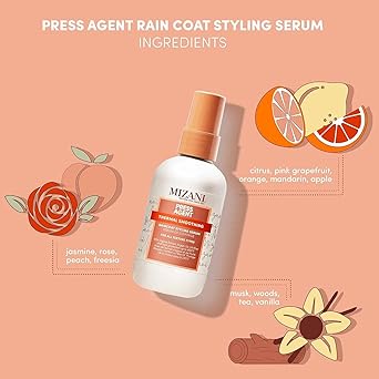 Mizani Thermal Styling Serum Provides Hydration and Heat Protection Up to 230C For All Texture Types Layerable Infused with Argan Oil and Agave Extract Press Agent Smoothing Styling Serum 100ml - Image 2