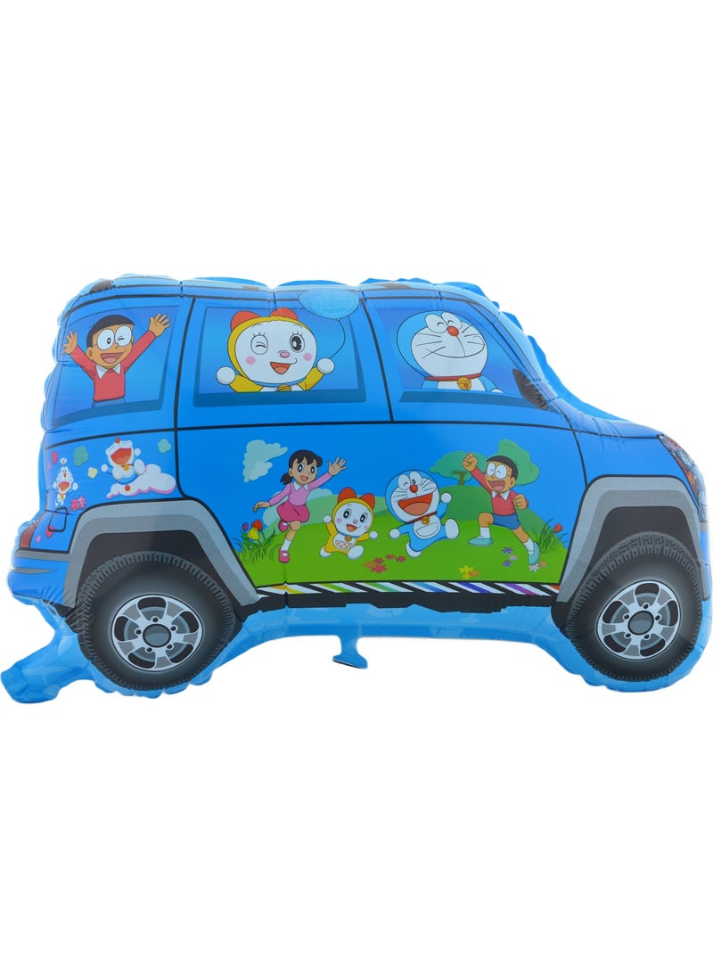 Hit Dükkan Hit Shop Doraemon Car Large Size 40CMX60CM Foil Balloon (Helium) No:7 