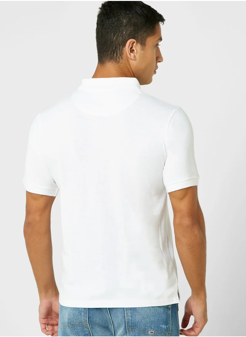 Seventy Five Basics Essential Pique Polo Shirt