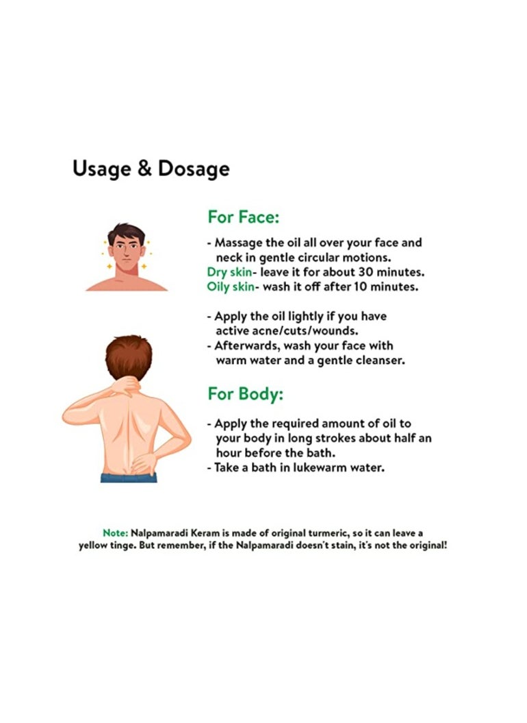Kerala Ayurveda - Kerala Ayurveda  cream 200ml  Face & Body Oil  Removes Tan and Dark Spots  With  Coconut Oil Base - Image 1
