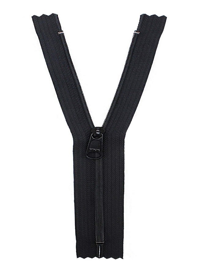 YKK Black #4.5 Handbag - Extra-Long Pull Zipper (5 Zippers Per Pack) 7" Inches CFC-451 - Image 2