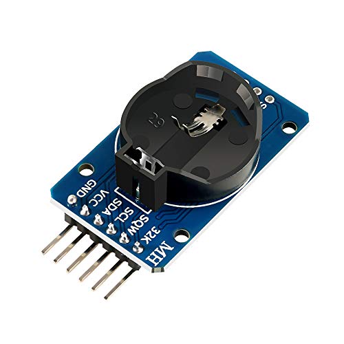 DORHEA DS3231 AT24C32 IIC RTC Module Clock Timer Memory Module Beats Replace DS1307 I2C RTC Board (Batteries not Included) + 20 PCS Male to Female Jumper Wire Cable - Image 2