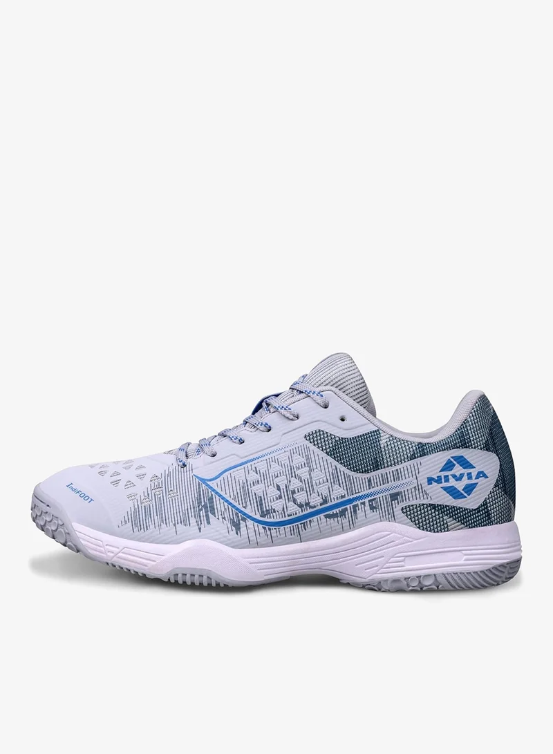 HY-Court 3.0 Badminton Shoe for Men - Lightweight Rubber Sole Sports Footwear with Breathable Mesh Upper